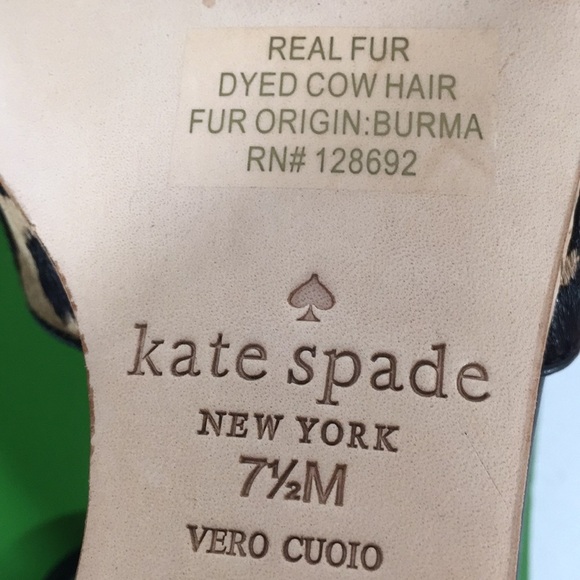 KATE SPADE NEW YORK LONNIE LEOPARD PRINT WEDGE - Picture 14 of 15